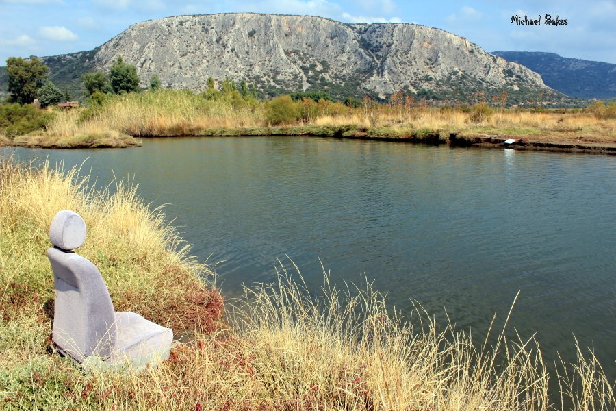 από τις εκβολές του Ευεργέτουλα στη Γέρα από τις εκβολές του Ευεργέτουλα στη Γέρα