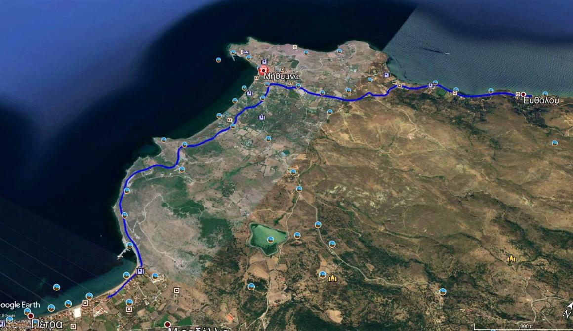  Υπογραφή σύμβασης για το έργο Βελτίωση - Αποκατάσταση Ε.Ο. Πέτρας - Μήθυμνας