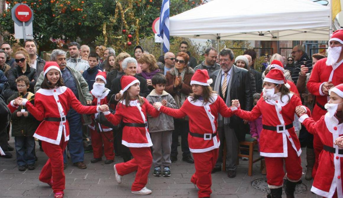 Παραμονή πρωτοχρονιάς στη Μυτιλήνη