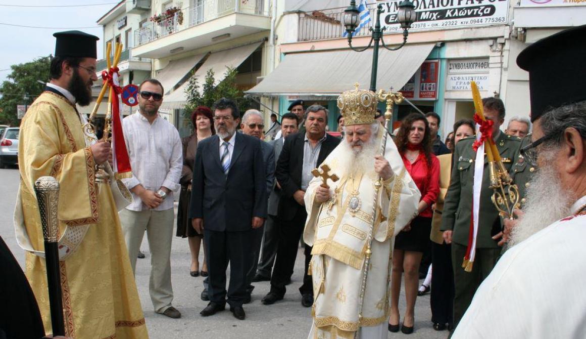 Εορταστικές εκδηλώσεις Ζωοδόχου Πηγής παρουσία Δημάρχου