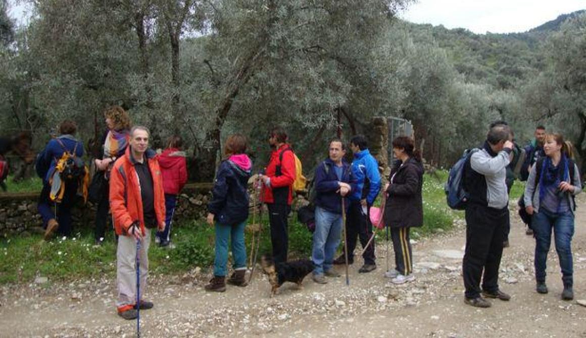 Πεζοπορία στη Γέρα με το Σύλλογο Ορείας