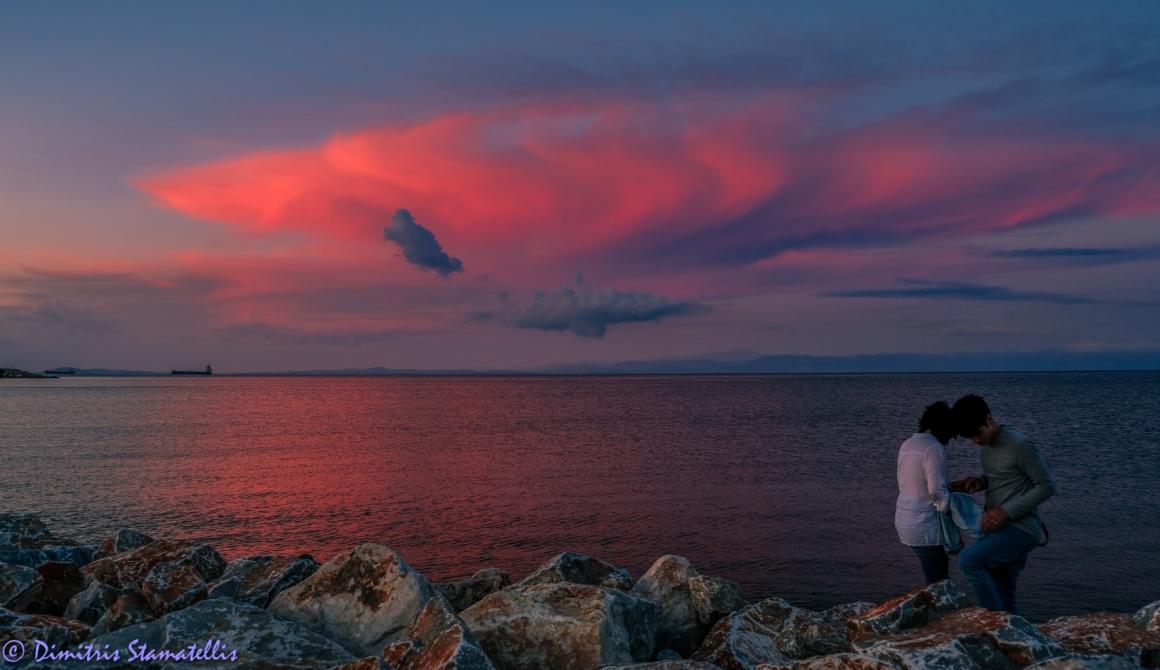 Δειλινό του Μαΐου στη Μυτιλήνη