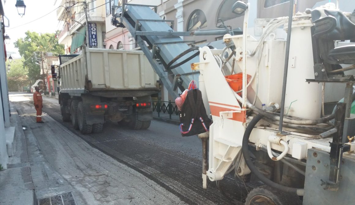 Δήμος Λέσβου: Ολοκληρώθηκαν οι εργασίες ασφαλτόστρωσης της οδού Ελευθερίου Βενιζέλου στην πόλη της Μυτιλήνης.