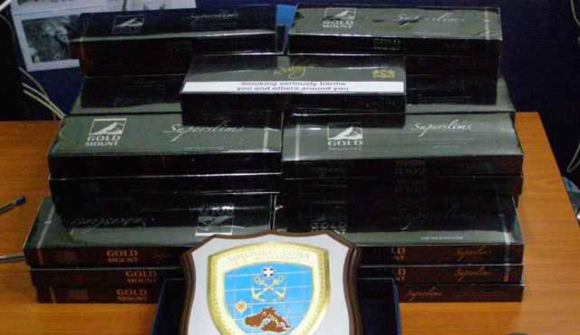 Το δέμα είχε 410 πακέτα λαθραία τσιγάρα