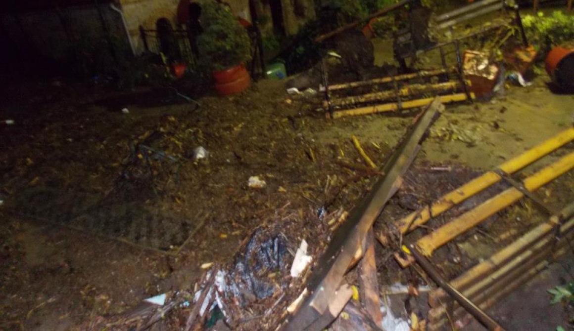 Φωτογραφίες καταστροφής από την  Αγιάσο