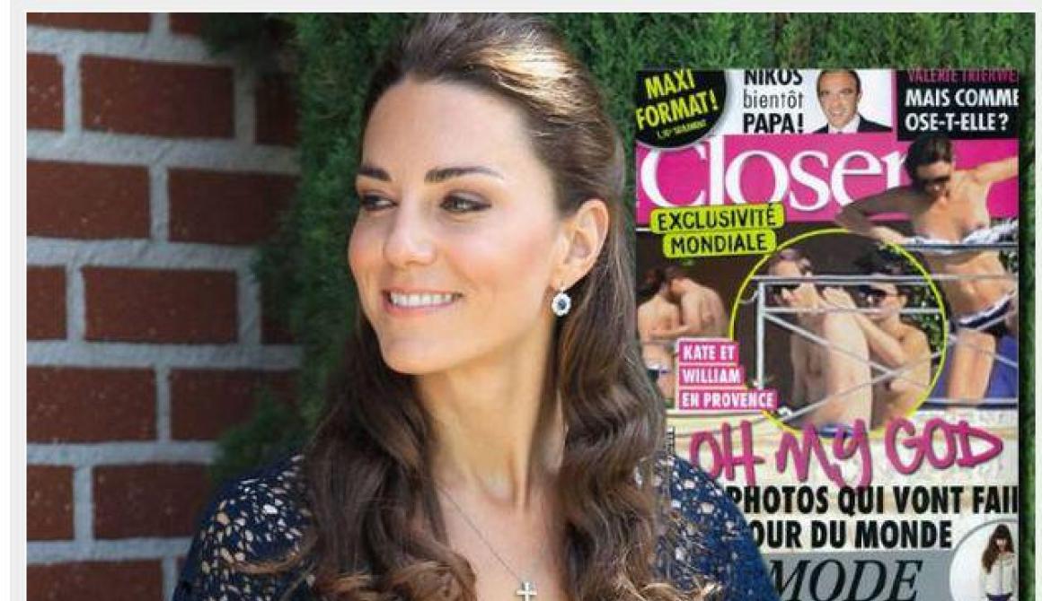 Πριγκιπικό γυμνό!Η Kate Middleton γυμνή σε γαλλικό περιοδικό!