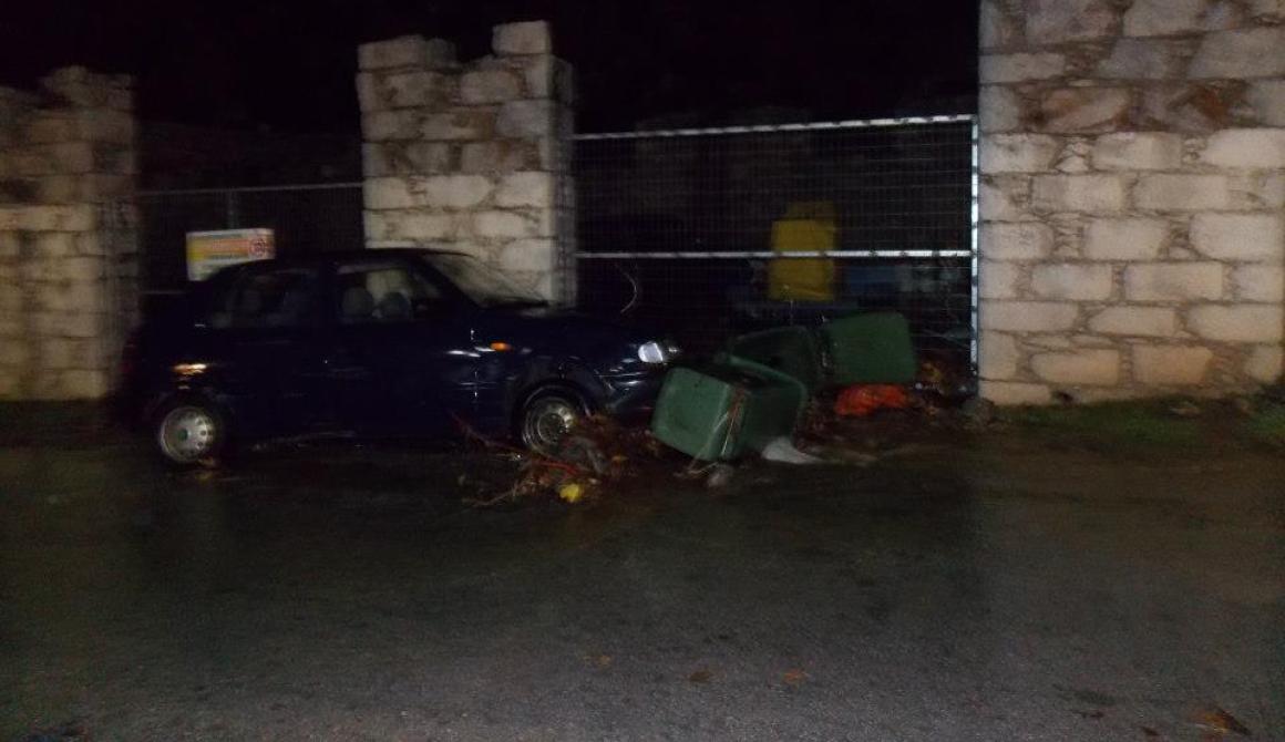 Φωτογραφίες καταστροφής από την  Αγιάσο