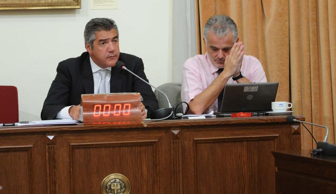 Ενημέρωση βουλευτών από τον Υπουργό Ναυτιλίας και Αιγαίου