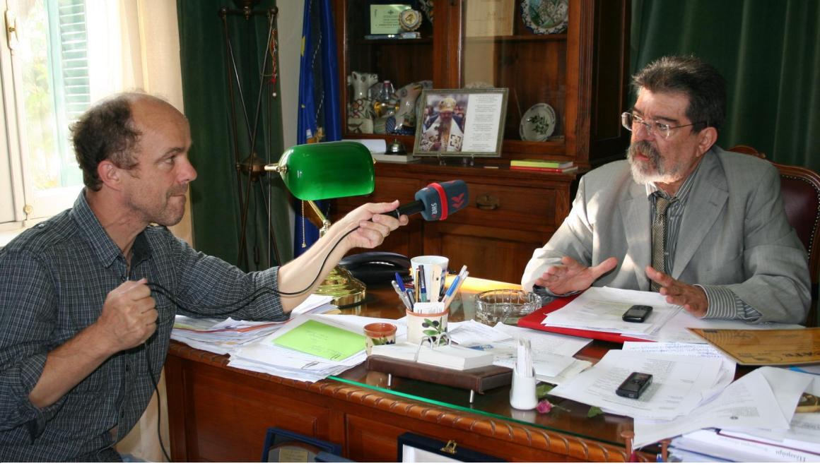 Συνέντευξη Δημήτρη Βουνάτσου στο γερμανικό ραδιόφωνο ARD