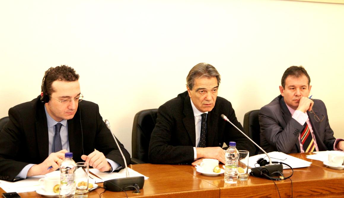 Συνάντηση της Κοινοβουλευτικής Ομάδας Φιλίας Ελλάδας Γεωργίας με τον Πρέσβη της Γεωργίας στην Ελλάδα