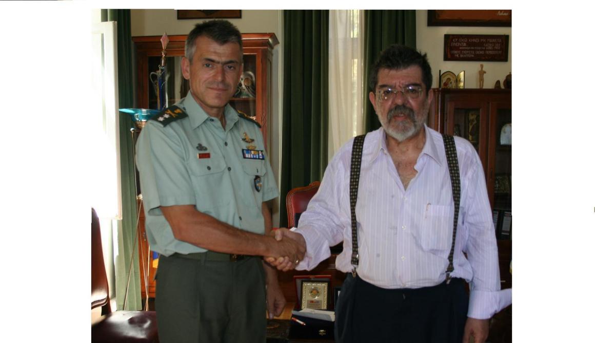 Συνάντηση Δημάρχου με το νέο Διοικητή 98 ΑΔΤΕ