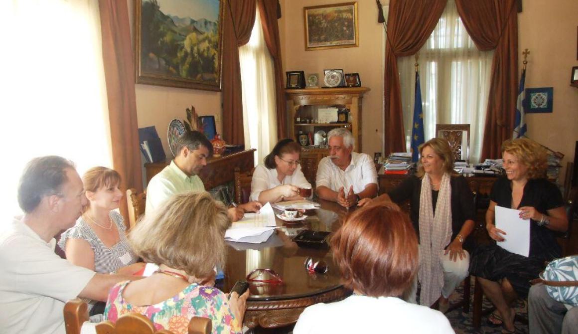 Συνάντηση με Γενική Γραμματέα Υπουργείου Πολιτισμού για  ένταξη έργων στο ΕΠΣΑ