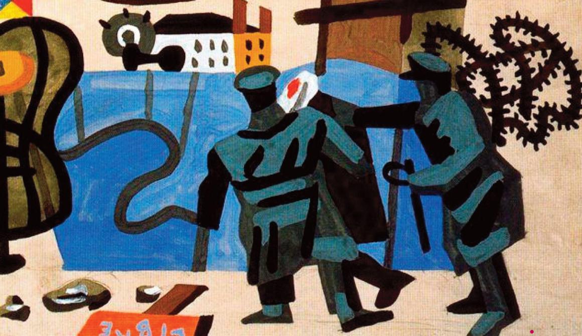 φωτογραφία από το εξώφυλλο του βιβλίου του Κωστή Παπαϊωάννου «Άγρια ιστορία για μεγάλα παιδιά»