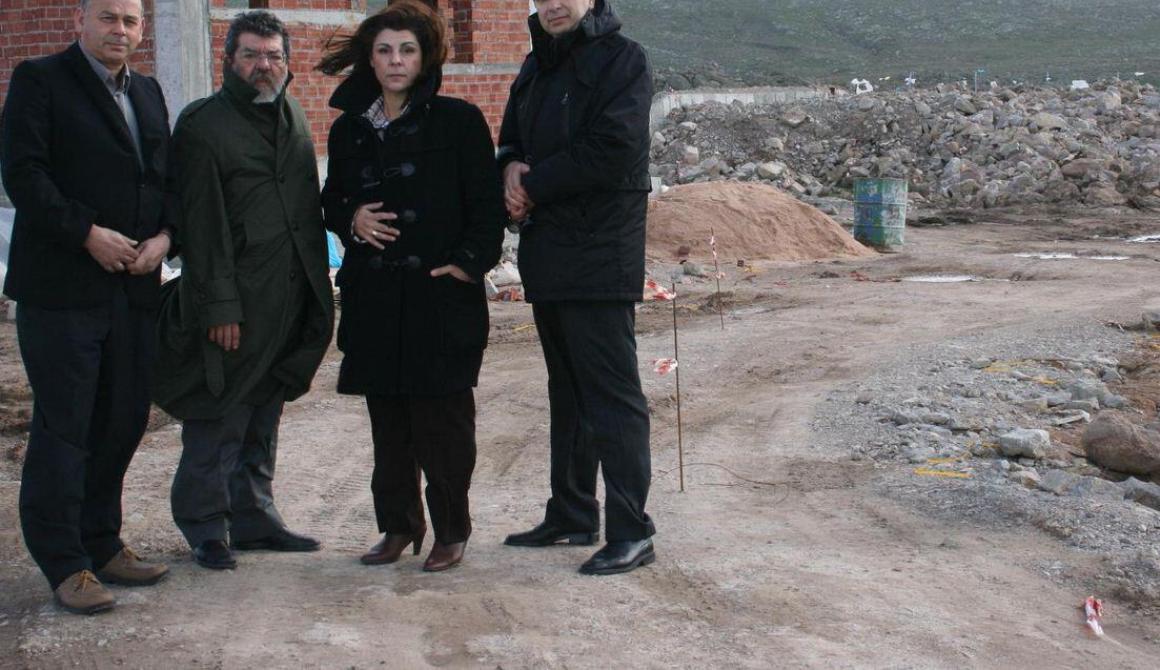 Ο Δήμαρχος Λέσβου στην Άντισσα 