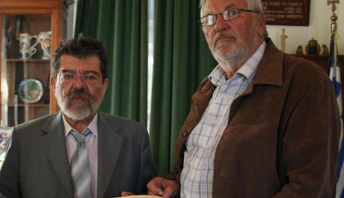 Ο Δανός που στηρίζει τον τουρισμό της Λέσβου! Μπράβο του!