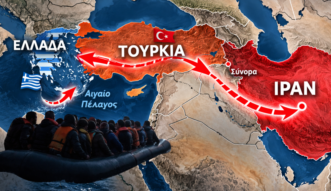 Γεωπολιτικός σεισμός στη Μέση Ανατολή: Πώς η κρίση στο Ιράν μπορεί να πυροδοτήσει νέες ροές προς την Ελλάδα