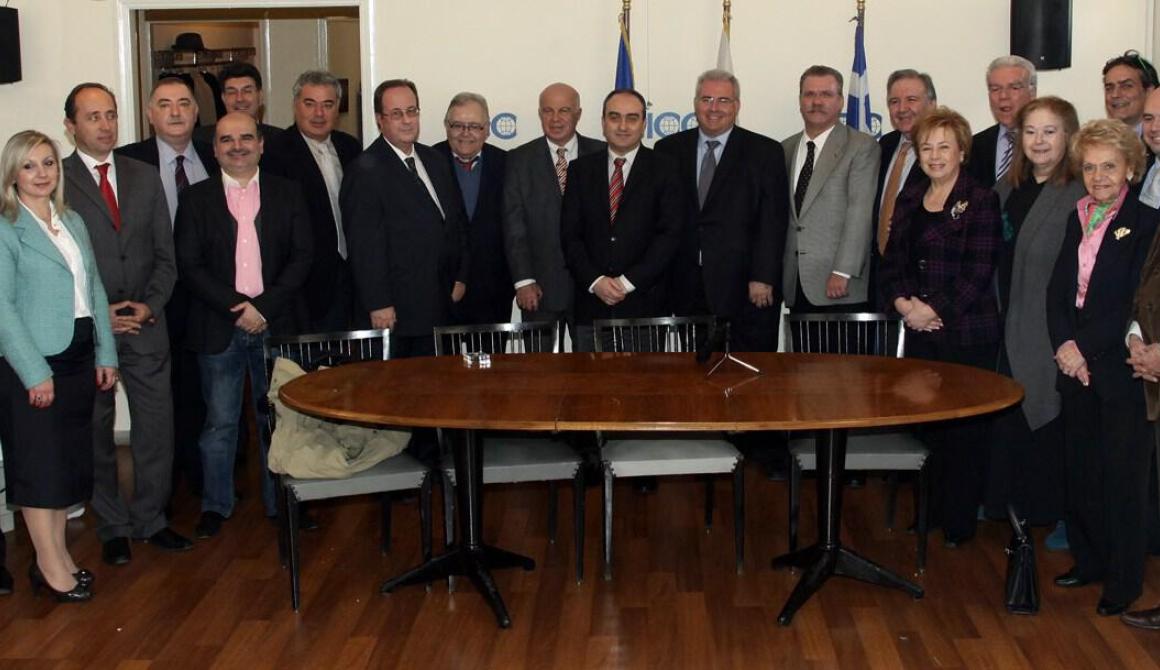 Το Επιμελητήριο Λέσβου στην κοπή πίτας του Διεθνούς Εμπορικού 