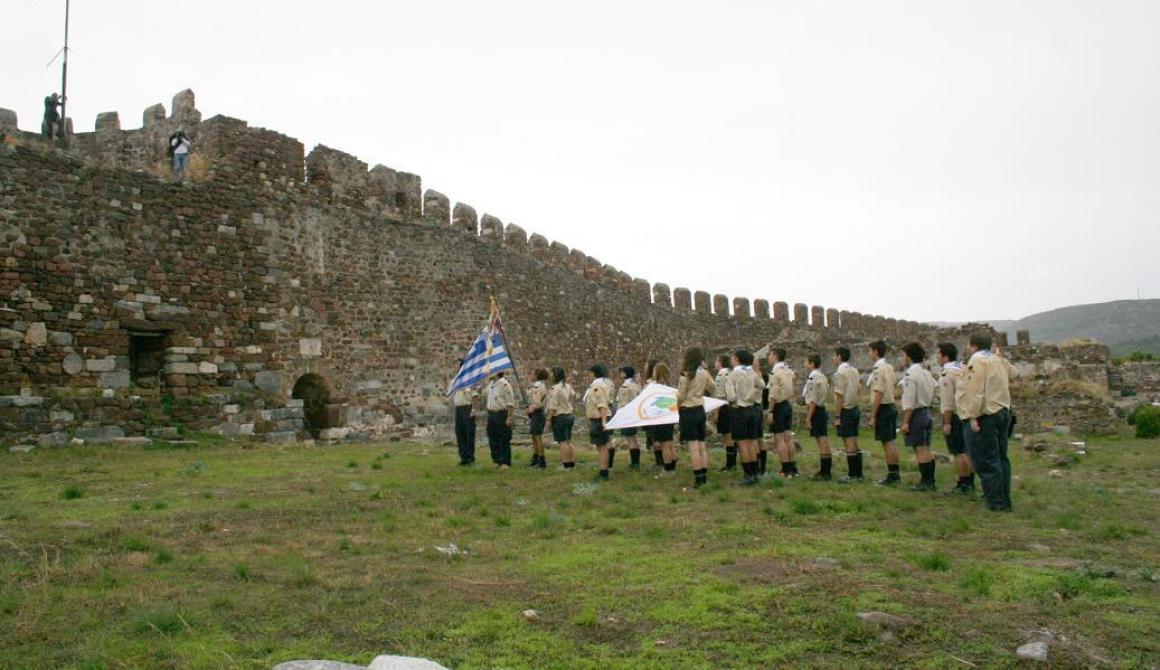 Οι Πρόσκοποι της Λέσβου τίμησαν  τα 100 χρόνια από την απελευθέρωση 