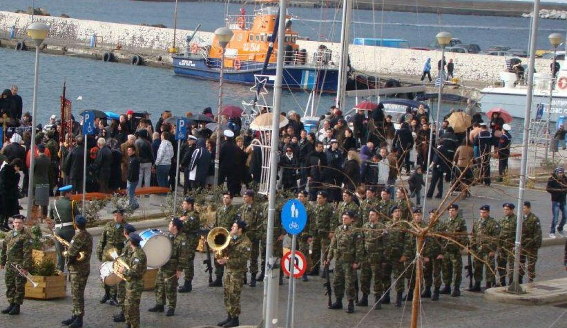 Επίσκεψη Ν. Σηφουνάκη στη Λήμνο για τον εορτασμό των Θεοφανείων