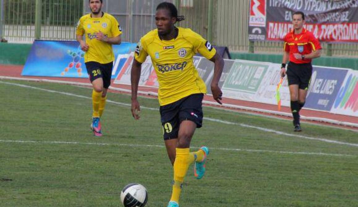 Ολυμπιακός Βόλου - ΑΕΛ Καλλονής 1-1   Βαθμός στην εκπνοή του αγώνα