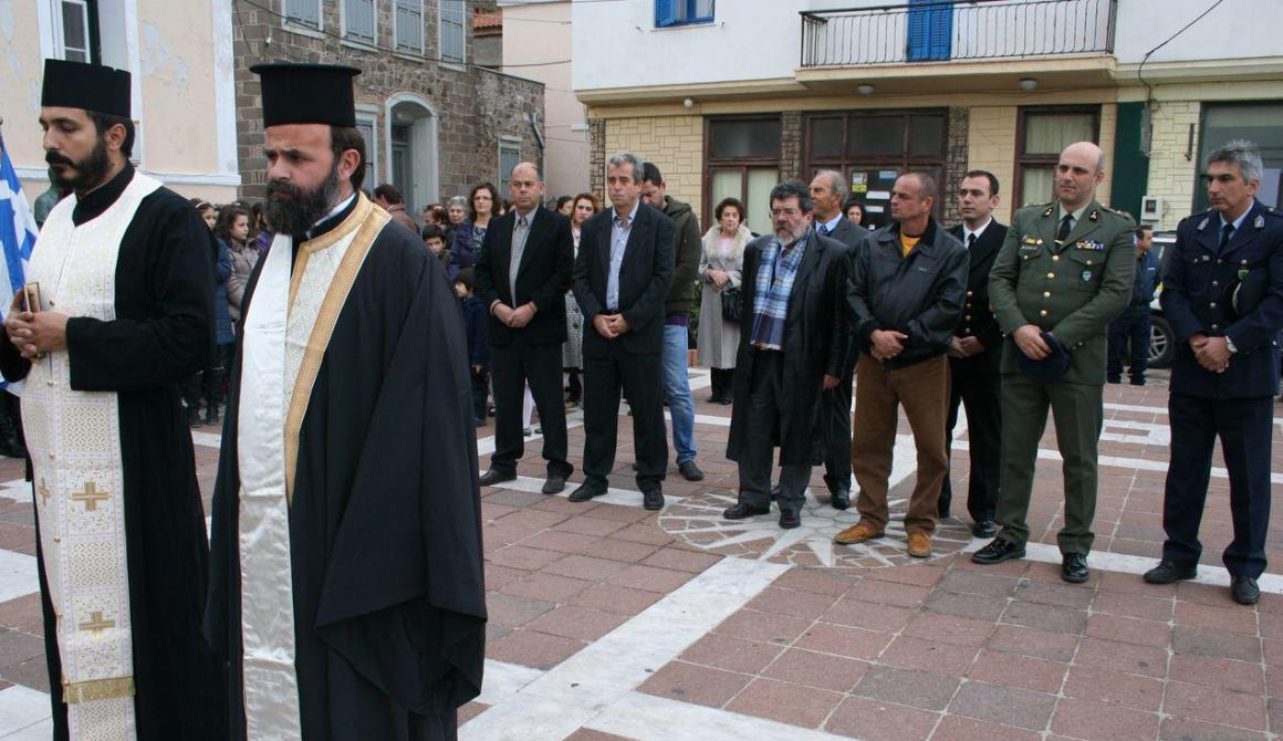 Στη Πέτρα ο Δήμαρχος Λέσβου