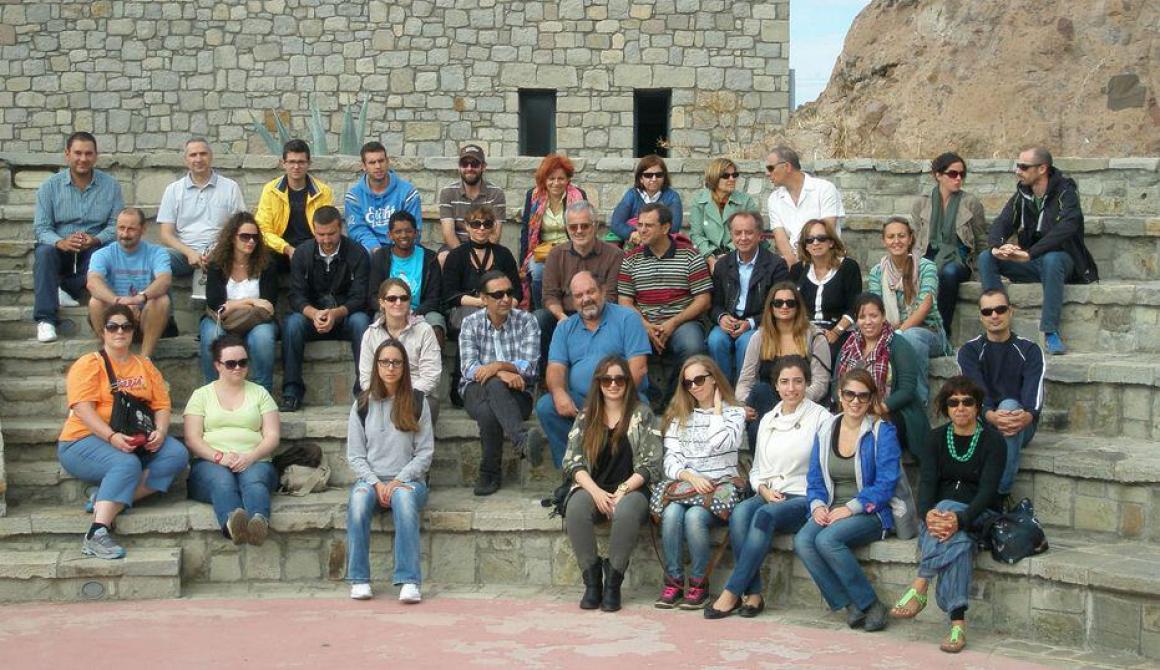 Πρυτάνεις και εκπρόσωποι Νησιωτικών Πανεπιστημίων περιηγήθηκαν στο Γεωπάρκο Λέσβου