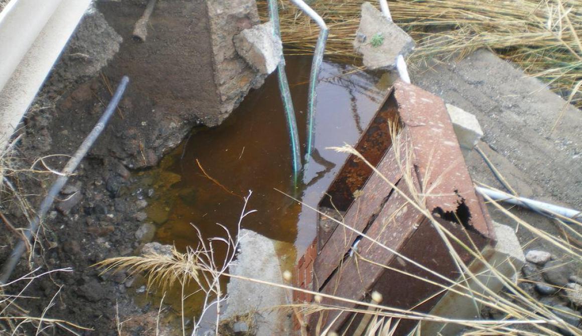 Εικόνες καταστροφής σε Βατερά και Σταυρό  - Οι κάτοικοι βρίζουν το Δήμο!