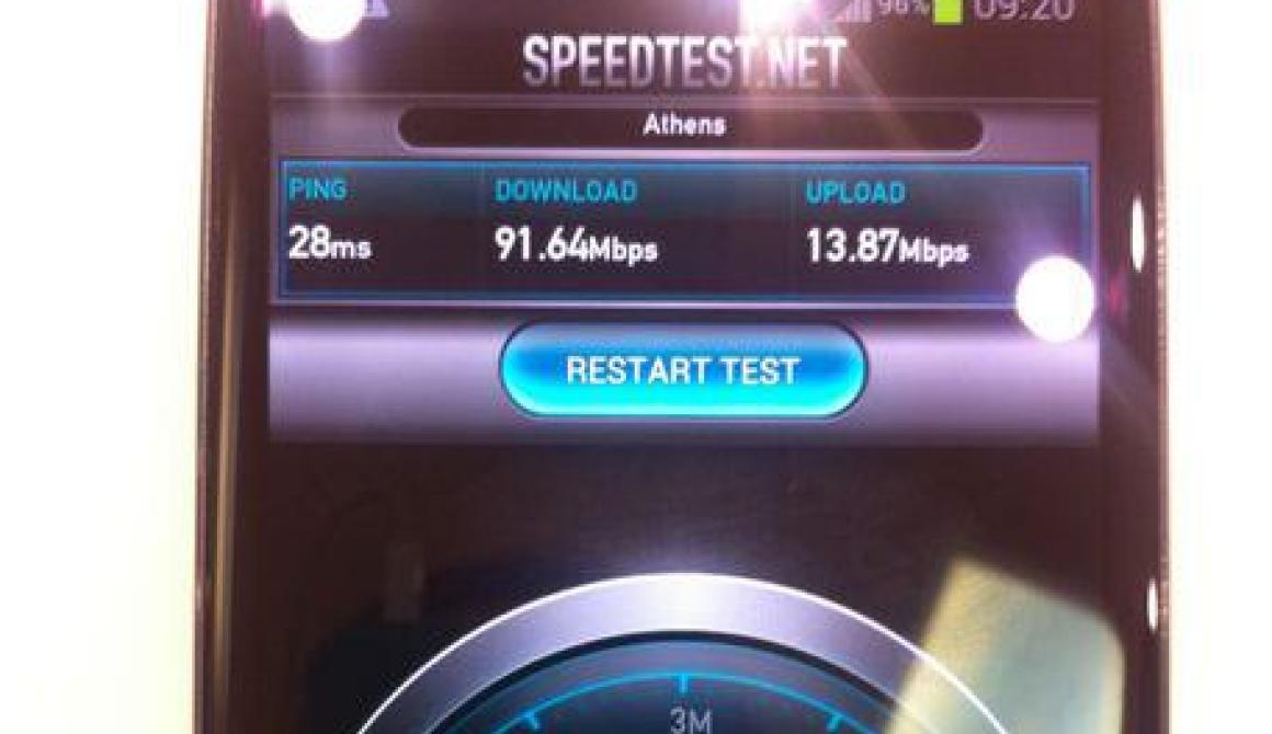 H Vodafone φέρνει το 4G και πρώτη στην Ελλάδα αγγίζει ταχύτητα 91.6Mbps