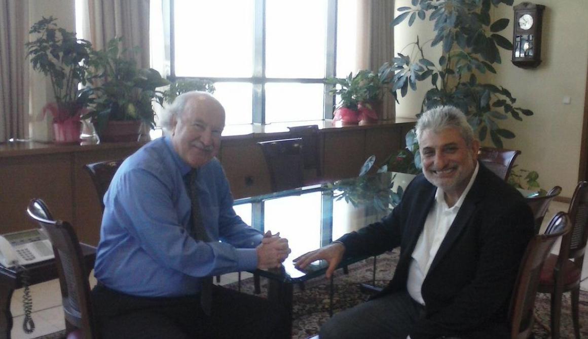 Συνάντηση Π.Βογιατζή  με τον Πρόεδρο του Οργανισμού Λιμένος Πειραιώς