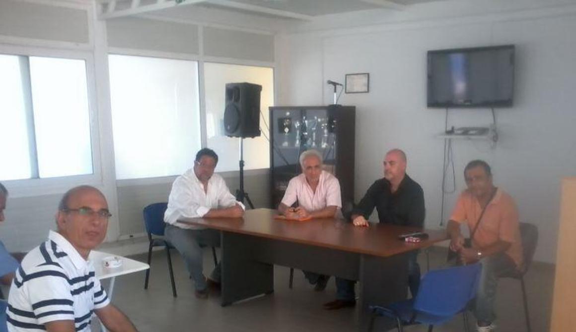 Συναντήσεις Γ.Ζερδελή στο Νοσοκομείο και στο Ταχυδρομικό Ταμιευτήριο