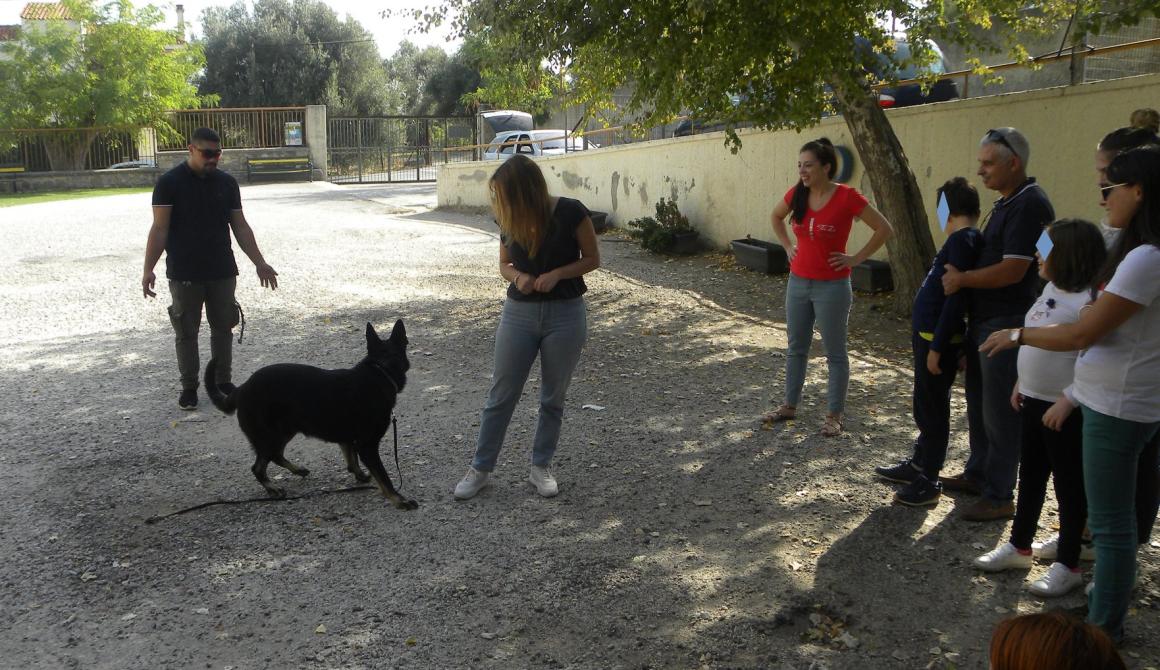Ο Κυμ στο Ειδικό Δημοτικό Σχολείο Μυτιλήνης
