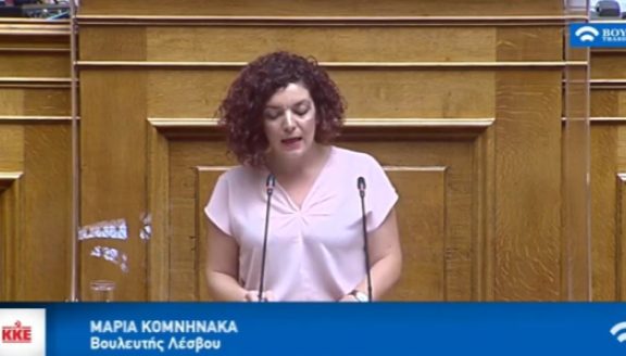 Η Μαρία Κομνηνάκα για τους "τοκογλύφους με κρατική έγκριση" - Κατέθεσε και  την επιστολή των επαγγελματιών της Πέτρας | Lesvosnews.net