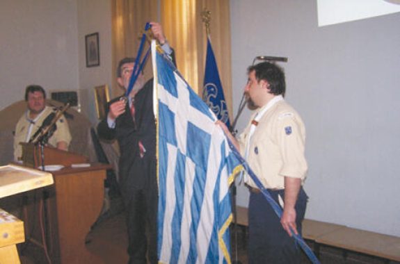 100α γενέθλια και βασιλόπιττα των προσκόπων της Λέσβου