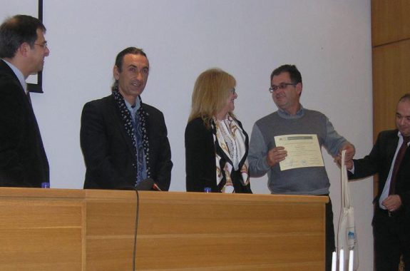 Απολογισμός δραστηριοτήτων έτους 2012 - Βράβευση σχολικών μονάδων στο Μουσείο Φυσικής Ιστορίας Απολιθωμένου Δάσους Λέσβου