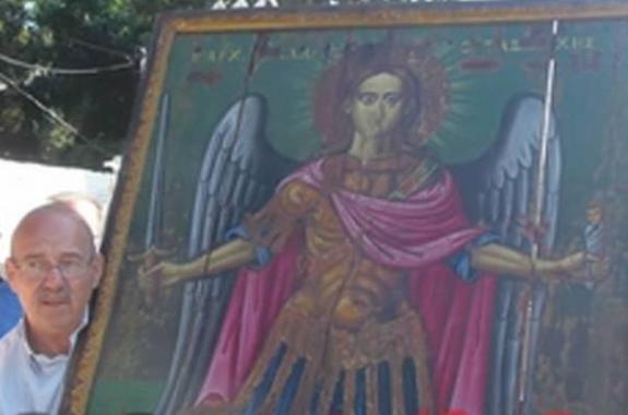 Θαύμα στη Ρόδο: Δάκρυσε εικόνα του Ταξιάρχη