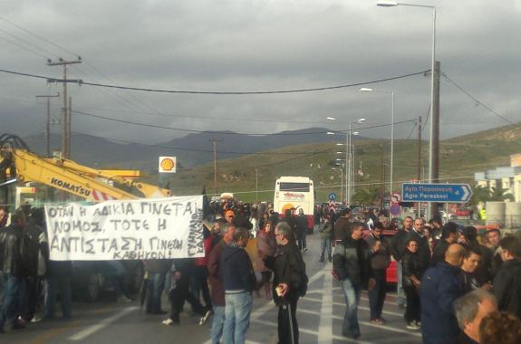 Οι Ανεξάρτητοι Έλληνες συμμετείχαν στην εκδήλωση διαμαρτυρίας των κατοίκων της λεσβιακής υπαίθρου