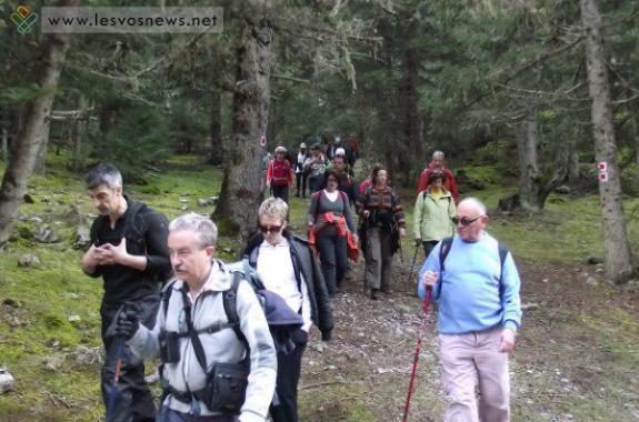 Κοινό Πρόγραμμα Ορειάς και AKÇAY YÜRÜYÜŞ GRUBU στη Λέσβο