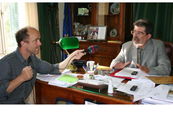 Συνέντευξη Δημήτρη Βουνάτσου στο γερμανικό ραδιόφωνο ARD