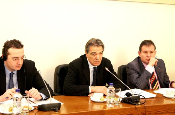 Συνάντηση της Κοινοβουλευτικής Ομάδας Φιλίας Ελλάδας Γεωργίας με τον Πρέσβη της Γεωργίας στην Ελλάδα