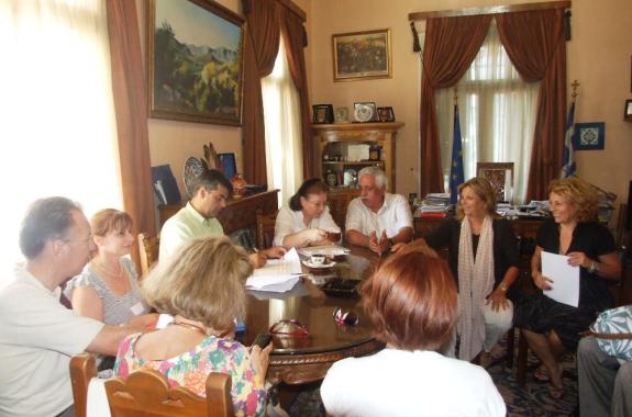 Συνάντηση με Γενική Γραμματέα Υπουργείου Πολιτισμού για  ένταξη έργων στο ΕΠΣΑ