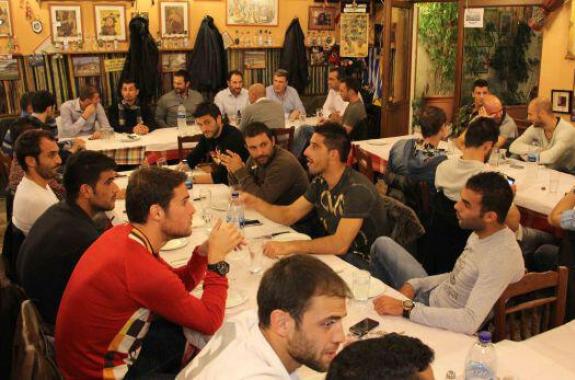 ΑΕΛ Καλλονής: Οικογενειακό δείπνο παρουσία του Ν. Μιχαλάκη και επίσκεψη στο 3ο Γυμνάσιο 