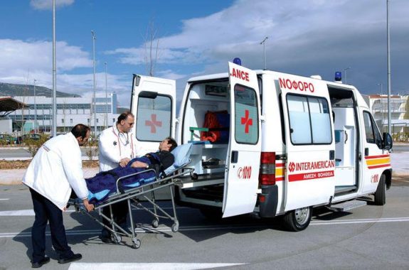 Σοβαρός τραυματισμός στον Πολιχνίτο - Αερομεταφορά στην Αθήνα από την Interamerican