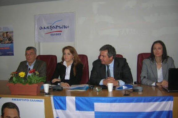 Μήνυμα αντίστασης Πάνου Καμμένου από τη Μυτιλήνη