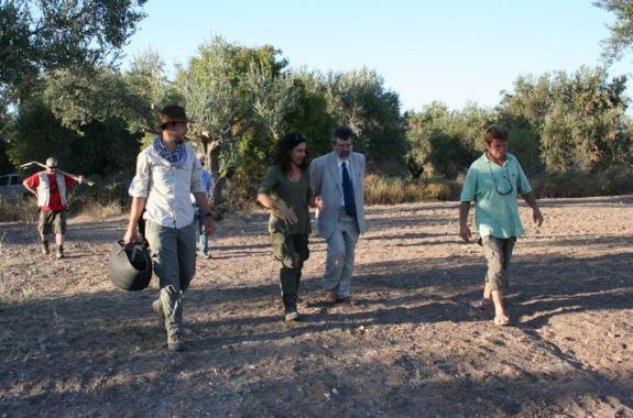 Ανασκαφές στο Λισβόρι - Επίσκεψη Δημάρχου