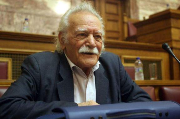 Δεν εμπνέει ανησυχία η κατάσταση της υγείας του Μ. Γλέζου