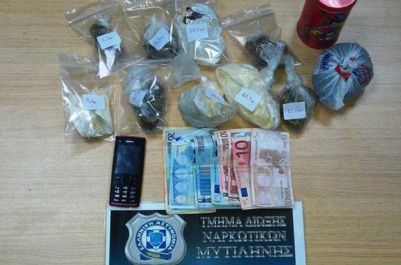 Σύλληψη 45χρονου από τη Συκαμιά Λέσβου με 175 γραμ. χασίς