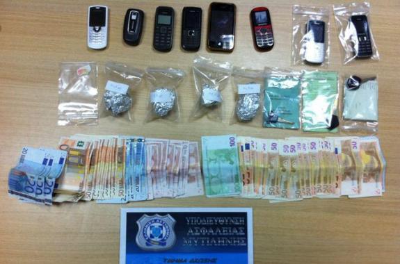 Σύλληψη δύο Αλβανών εμπόρων ηρωίνης στη Μυτιλήνη