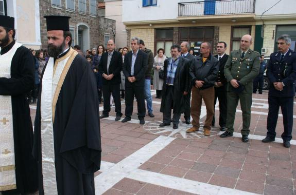 Στη Πέτρα ο Δήμαρχος Λέσβου