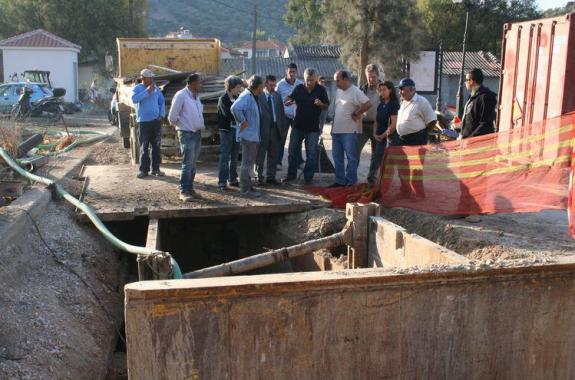 Έδωσε υποσχέσεις για τέλος στην ταλαιπωρία των κατοίκων της Σκάλα Λουτρών