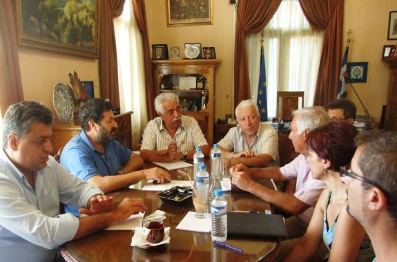 Σύσκεψη για τα λιμενικά έργα Lesvosnews
